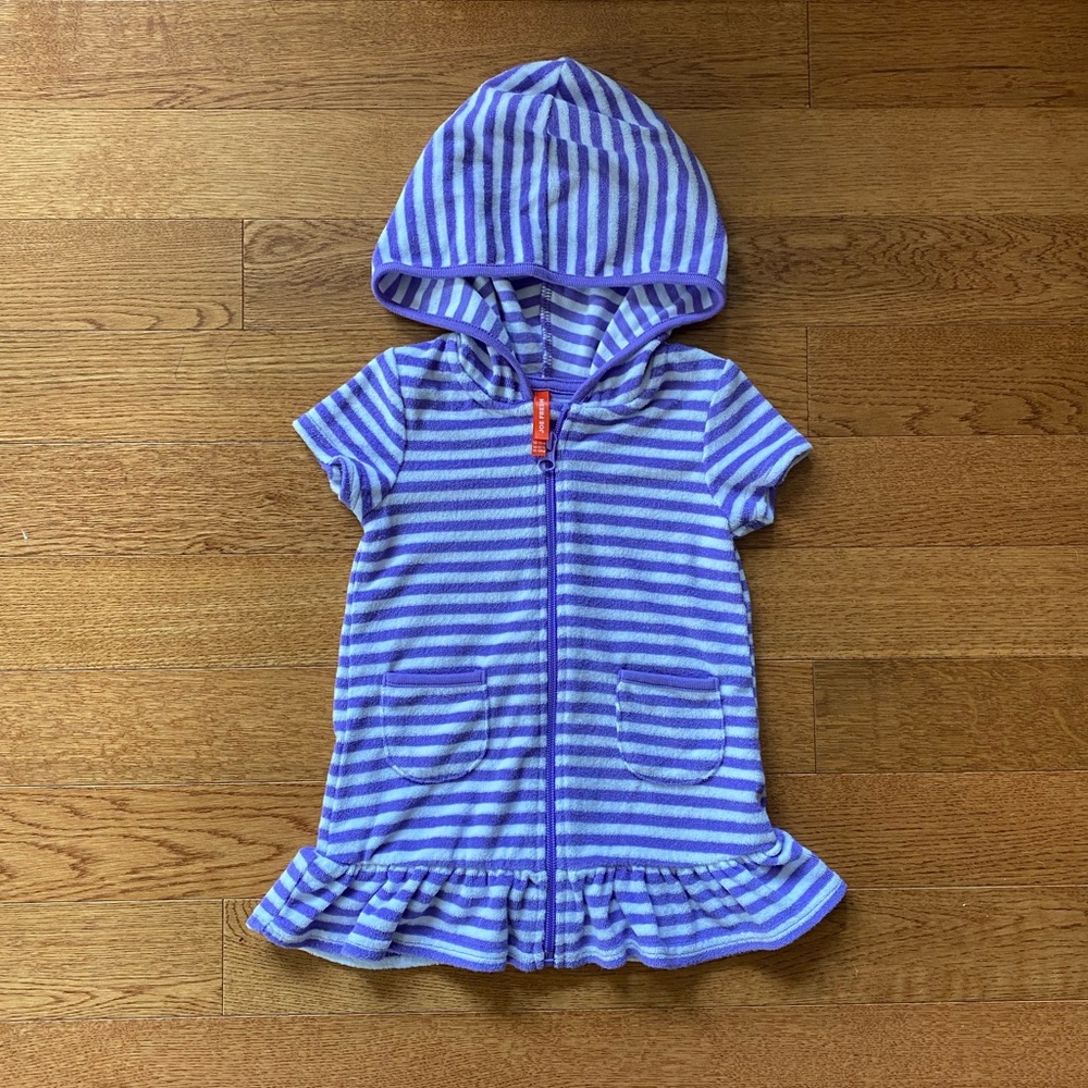 Sun coverup with hood size 12-18 months